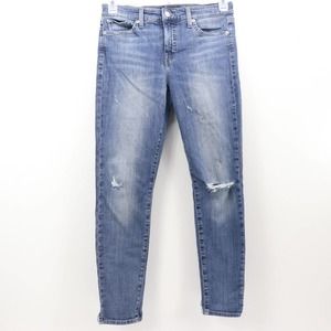 Lucky Brand Ava Super Skinny Jeans Women's 8/29 High Rise Medium Wash Denim Orta